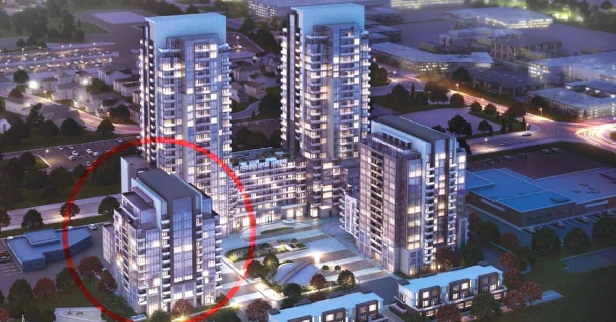 Tricycle condos by lash group of companies in Markham