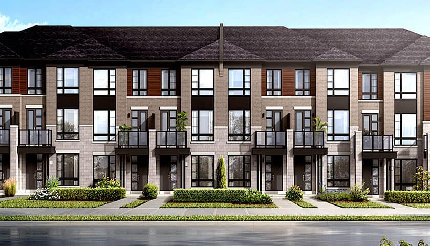 Brooklin Towns by Madison Group in Whitby