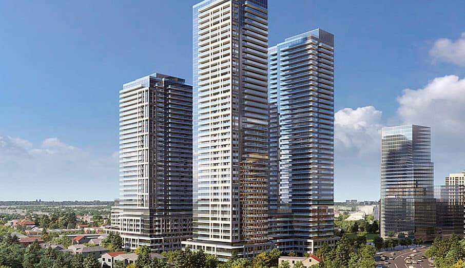 Six Points Plaza Condos by Liberty Development Corp. in Etobicoke