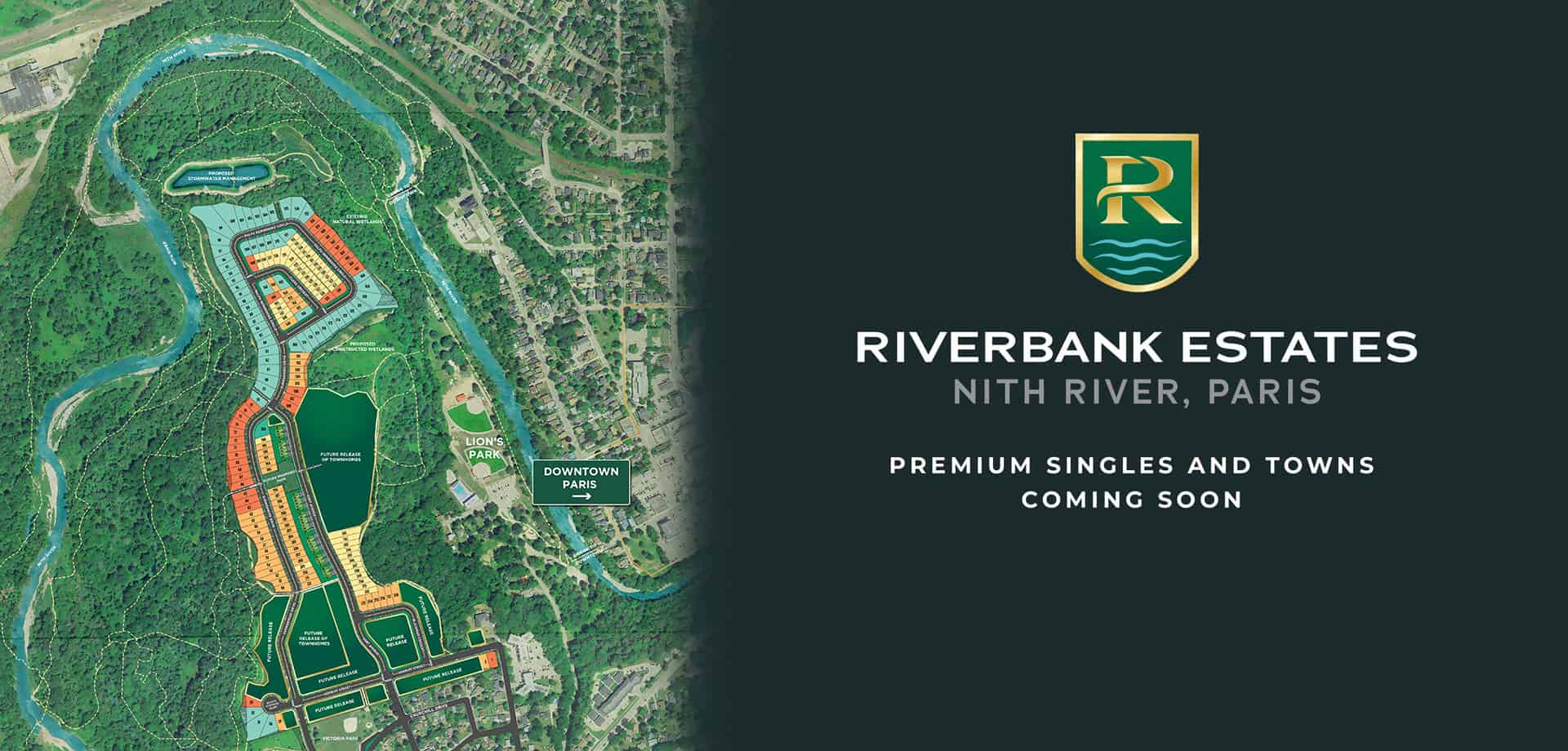 Riverbank Estates by Losani homes in Brantford