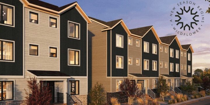 The Grove Townhomes at Wildflower by minto in Airdrie